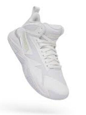 MOOLAH TRIPLE DOUBLE WHITE HOT HIGH TOP TENNIS SHOES Womans sz 7 NWT
